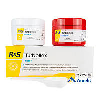 Відбиткова корегуюча маса Turboflex Putty Soft (R&S), набір: база 250 мл + каталізатор 250 мл