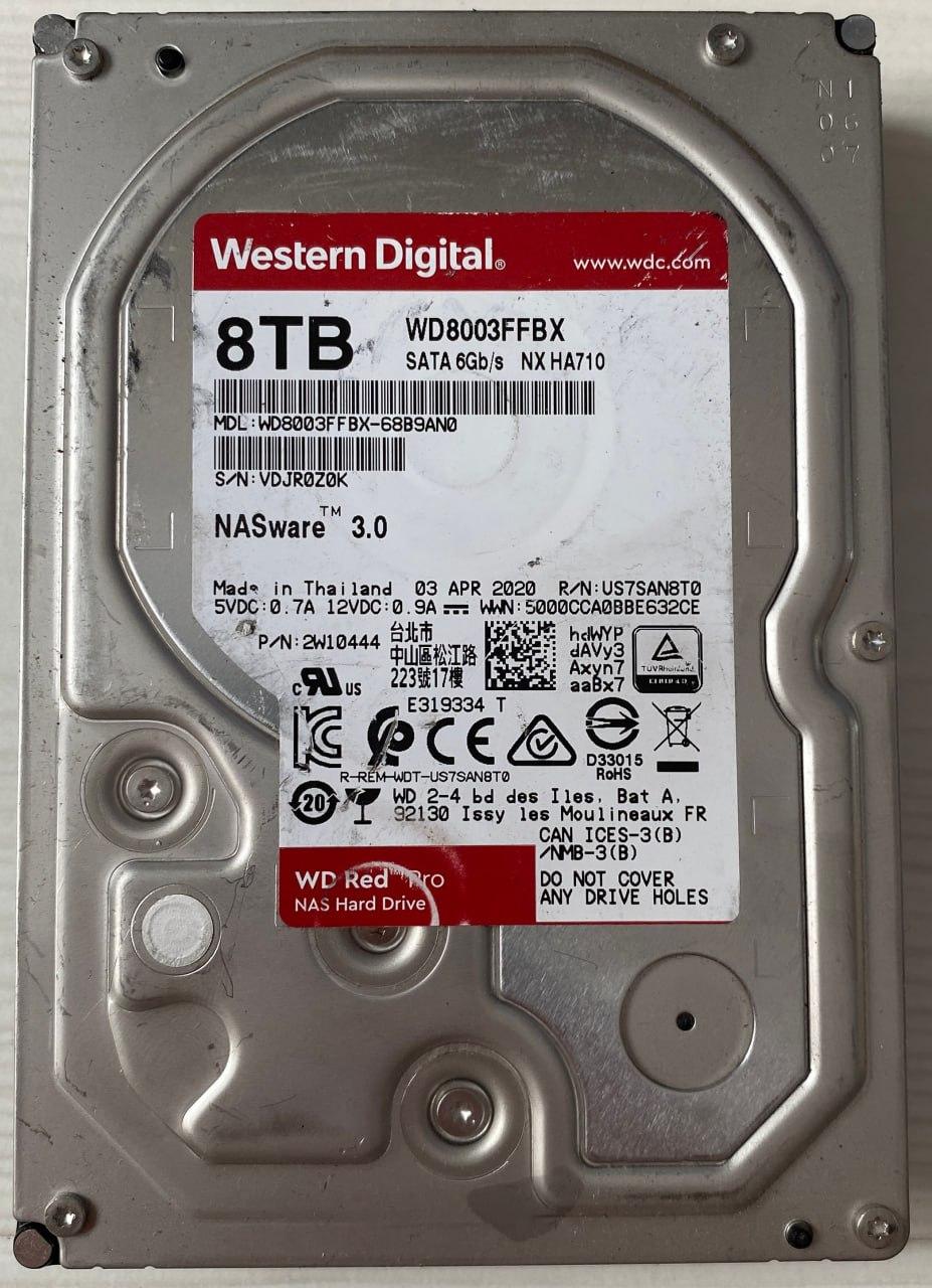 Western Digital WD Red Pro 8TB (WD8003FFBX)