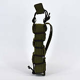 Штурмовий підсумок під магазин універсальний одинарний стропа в камуфляжі олива, фото 6