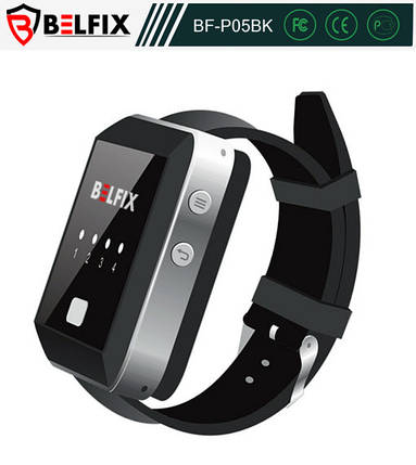 Пейджер - годинник офіціанта і персоналу BELFIX-P05BK, фото 2