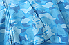 Толстовка Bape A Bathing Ape Shark Blue Camo Full Zip Womens Hoodie, фото 4