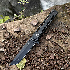 Ніж складний з рогаткою Black Tanto