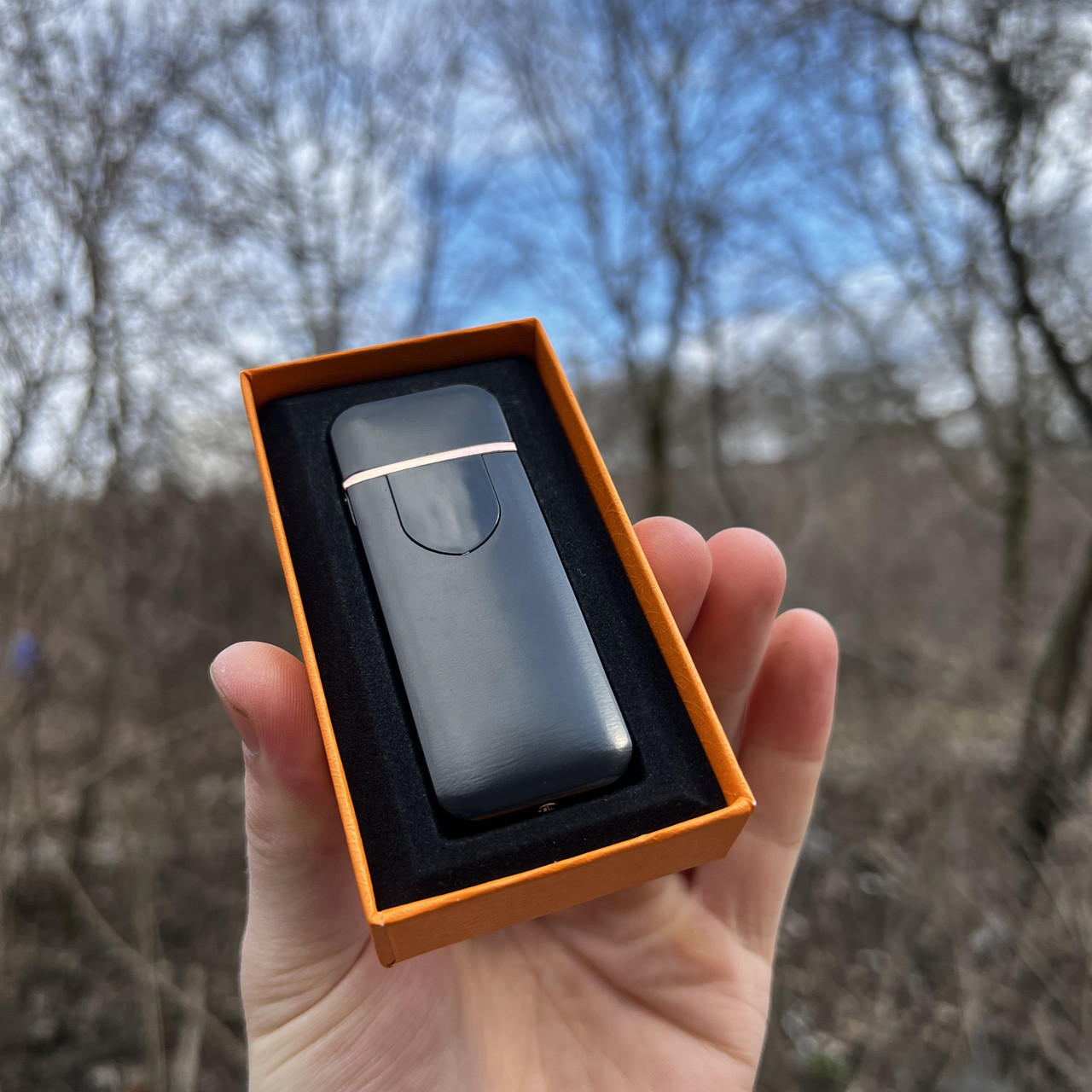 Запальничка Usb з відбитком пальця 33557, фото 1