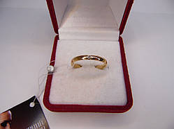 Жіноче кільце з діамантом. Розмір 18,5