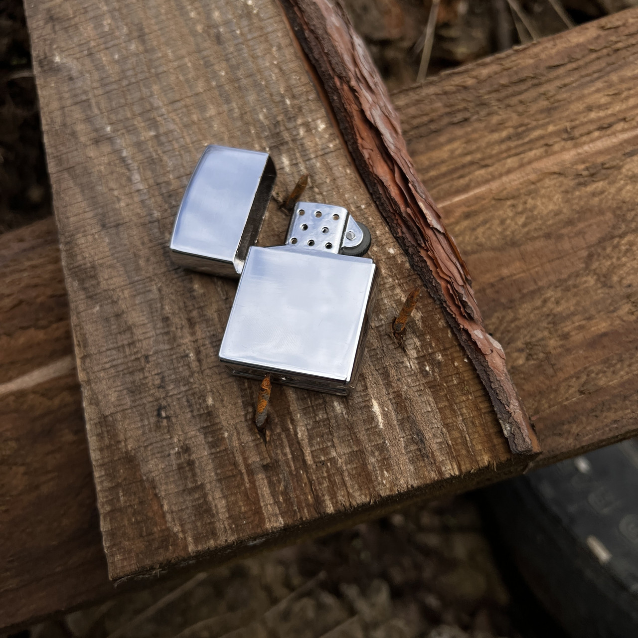 Зіппо Газова Хром HL-487, фото 1