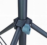 Телескопічний штатив,посилений,  стійка тринога ніжка для кільцевої криги лампи 2,1м, фото 2