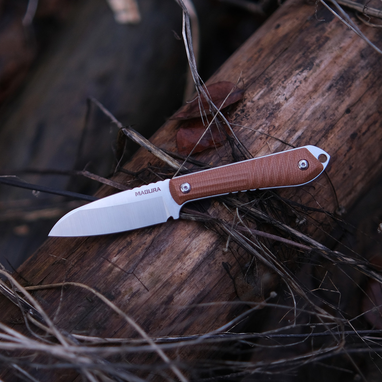 Ніж Фіксований Magura F33 14c28N Brown, фото 1
