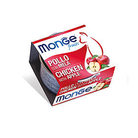 MONGE CAT Adult курка з яблуком