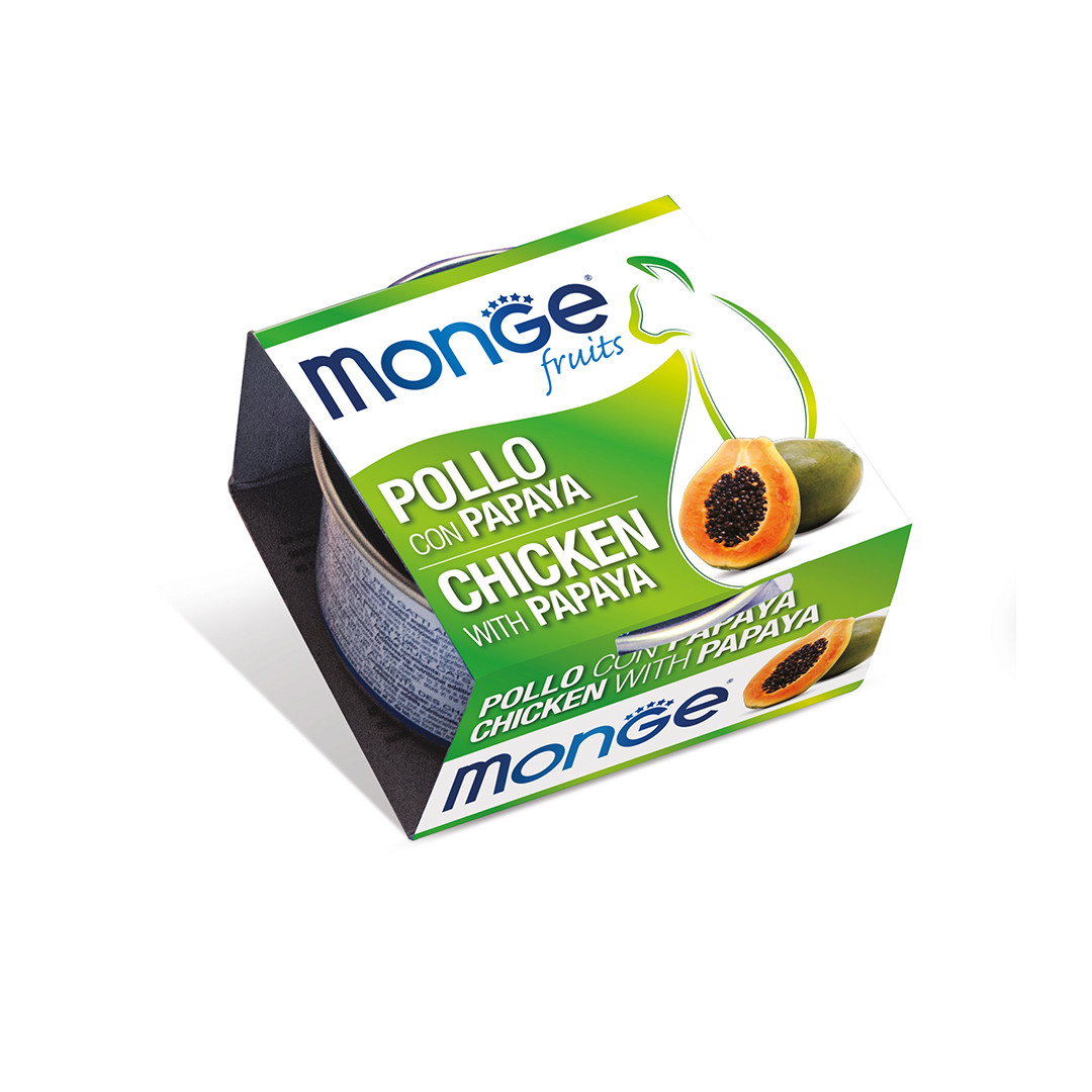 MONGE CAT Adult курка з папайя