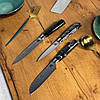 Набір кухонних ножів MAGURA Kitchen 10в1 Black, фото 5