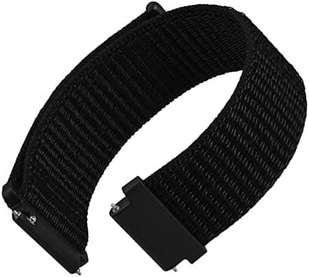 Ремешок для часов Veron Nylon Loop Універсальний 20 mm Black
