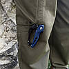Ніж-карабін Blue - black + викрутка, фото 3