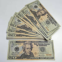 Сувенірні гроші 20 доларів