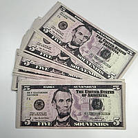 Сувенірні гроші 5 доларів