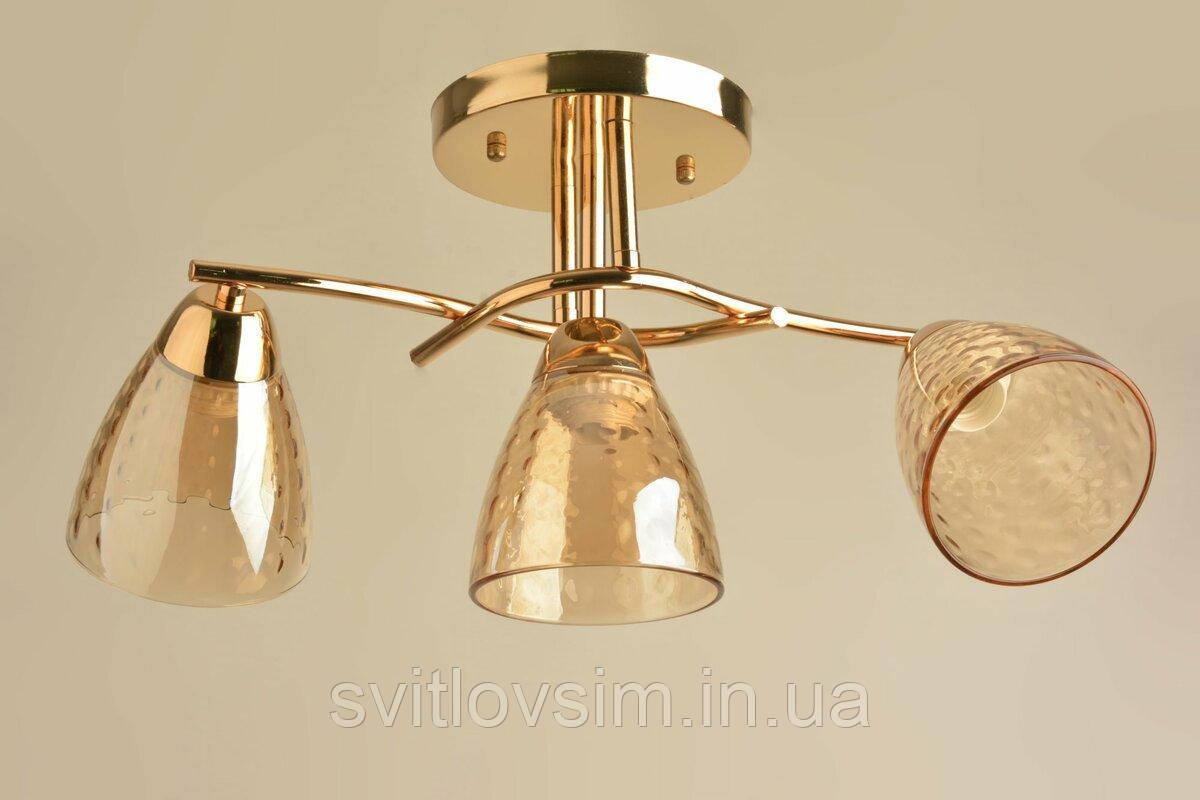 Люстра стельова для кухні Sirius 8144/3A на 3 плафони, фото 1