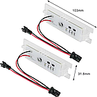 Підсвічування номера Alfa Romeo 147 156 159 166 Brera Giulietta MiTo GT Spider 939 2 шт, фото 3