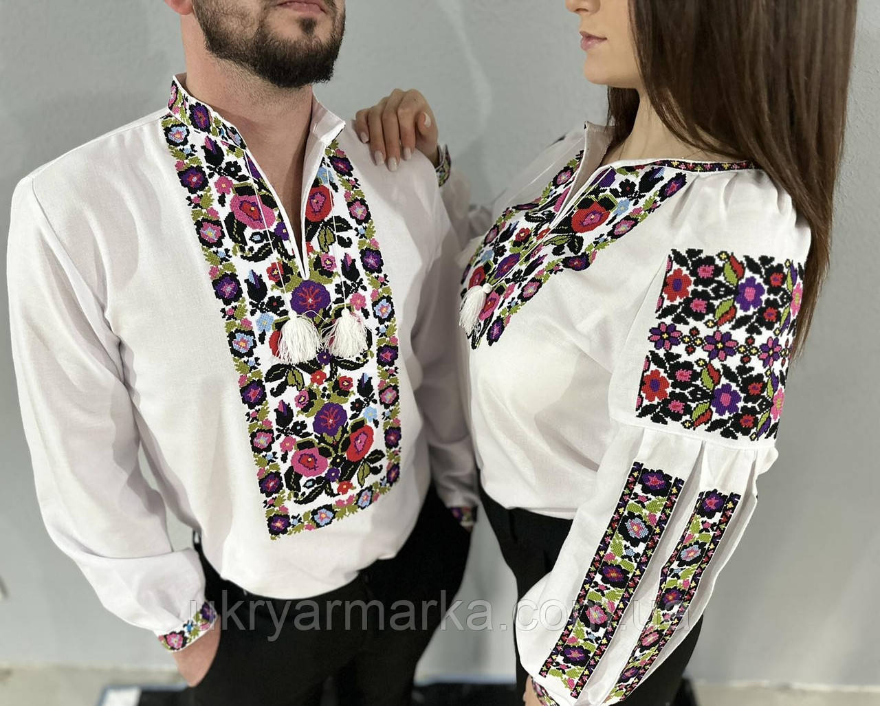 Парна вишиванка "Щаслива пара"