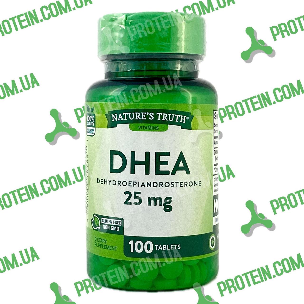 Дегідроепіандростерон Nature's Truth DHEA  25 мг 100 таб