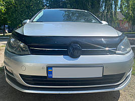 Накладки на передню решітку для Volkswagen Golf 7 2013-2017 2шт. Хром-нерж (TAN24)