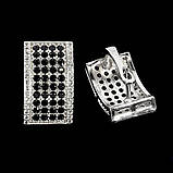 Сережки. Натуральний шпінель. Срібло 925., фото 2