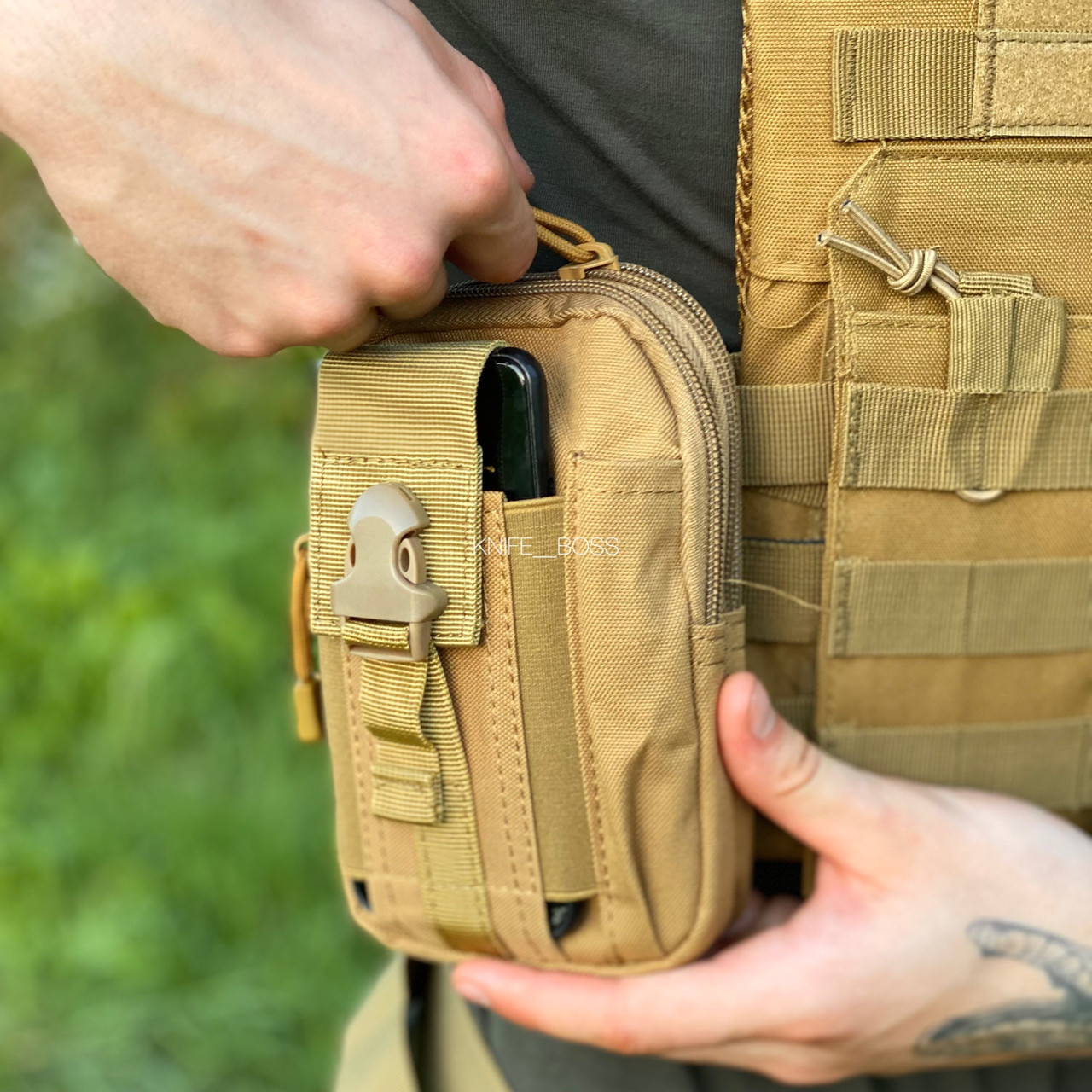 Тактичний підсумок для телефона та аксесуарів Coyote, фото 1