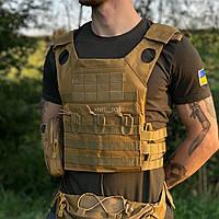 Плитоноска Для Страйкболу Coyote, фото 1