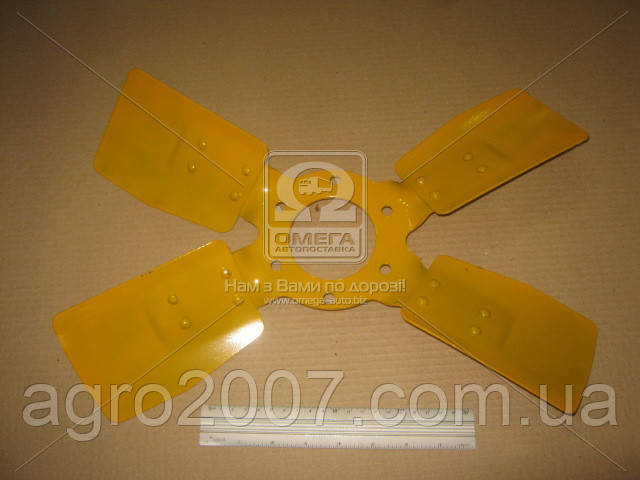 Вентилятор системи охолодження МТЗ метал (4 лопат.), фото 1