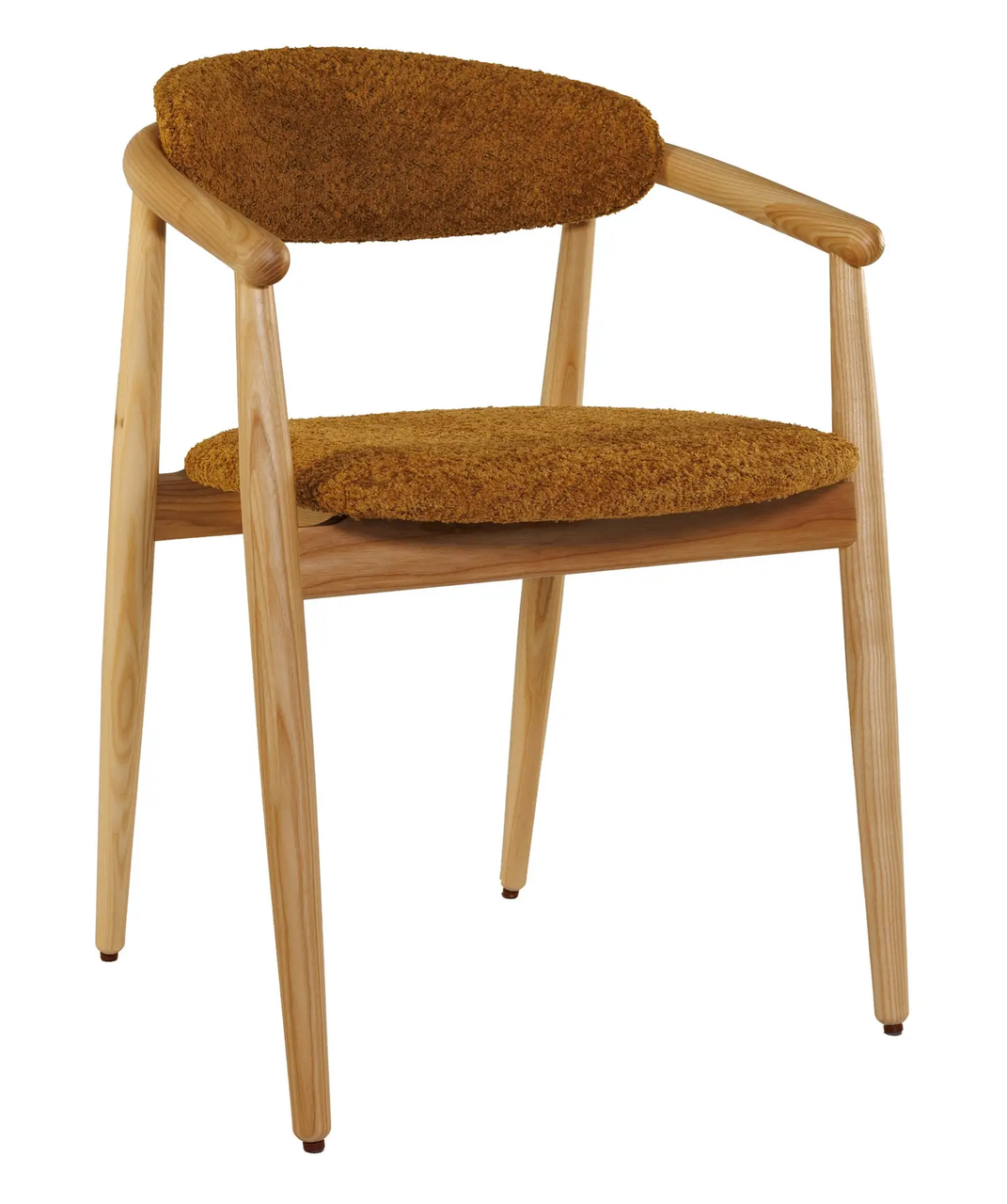 Стілець Mamont soft натуральний ясен / Anthology 11 Amber TM Lovko