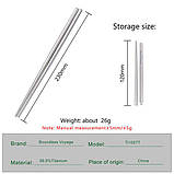 Ланч бокс з титану Keith 1000 мл + набір столових приладів з титану, фото 7