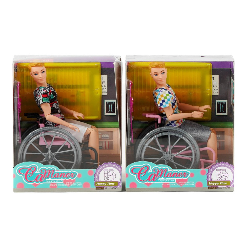 Лялька Barbie Ken (2 види, висота 33 см, коляска, медичне приладдя, в коробці) KQ 159 A, фото 1