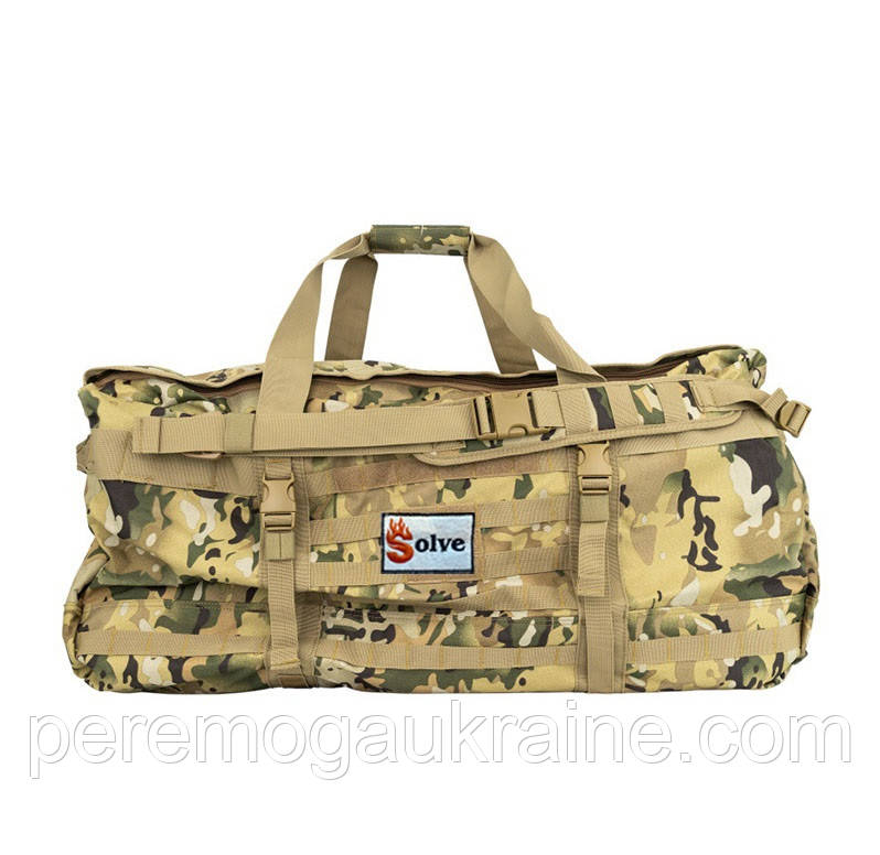 Тактична дорожня сумка Solve - Мультикам-KT6002606 MOLLE cargo bag large 105л