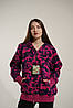 Толстовка Bape A Bathing Ape Shark Purple Camo Full Zip Womens Hoodie, фото 4