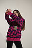 Толстовка Bape A Bathing Ape Shark Purple Camo Full Zip Womens Hoodie, фото 5