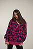 Толстовка Bape A Bathing Ape Shark Purple Camo Full Zip Womens Hoodie, фото 6