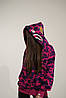 Толстовка Bape A Bathing Ape Shark Purple Camo Full Zip Womens Hoodie, фото 9