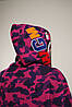 Толстовка Bape A Bathing Ape Shark Purple Camo Full Zip Womens Hoodie, фото 10
