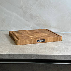 Дошка торцева обробна Дуб 40х30х4 см DS1