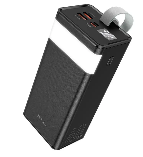 PowerBank Hoco J86A 50 000mAh Black, універсальна мобільна батарея