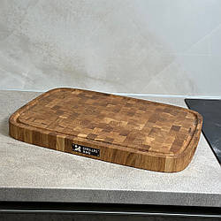 Торцева обробна дошка велика 50х35х4 см DS2