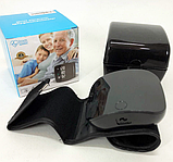 Цифровий автоматичний портативний тонометр на зап'ясті з голосовим оповіщенням АНГЛ та HD LED екраном чорний, фото 2