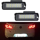 Підсвічування номера Volkswagen Golf Passat Amarok Arteon Bora New Beetle Crafter Fox Lupo Polo EOS Phaeton 2 шт., фото 5