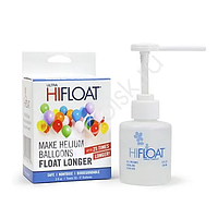 Гель (обробка) для латексних кульок "Hi-float" ультра 0,15 л + дозатор