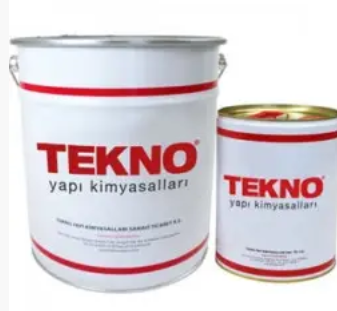 Епоксидна фарба на водній основі, паропроникна Teknobond 620, комплект 5 кг. Сіра (RAL 7001), фото 1