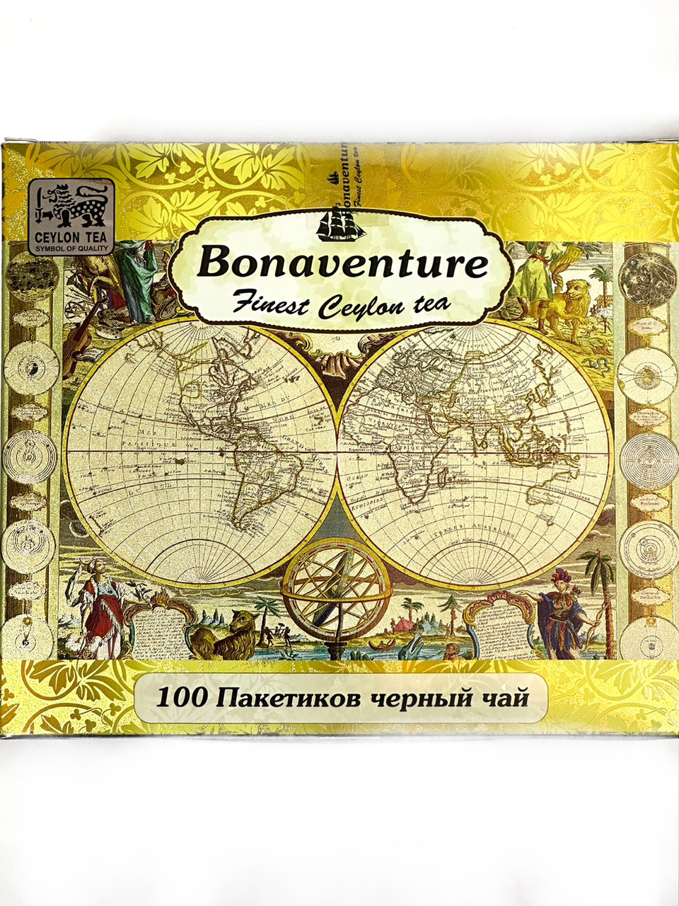 Чай чорний Bonaventure 100 пакетів