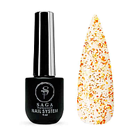 SAGA Top Leaf Gold Топ без липкого шару із золотою поталлю, 9 мл