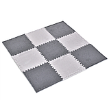 Килимок-пазл з плюшевим покриттям 9 пазлів 31х31х1см, фото 4