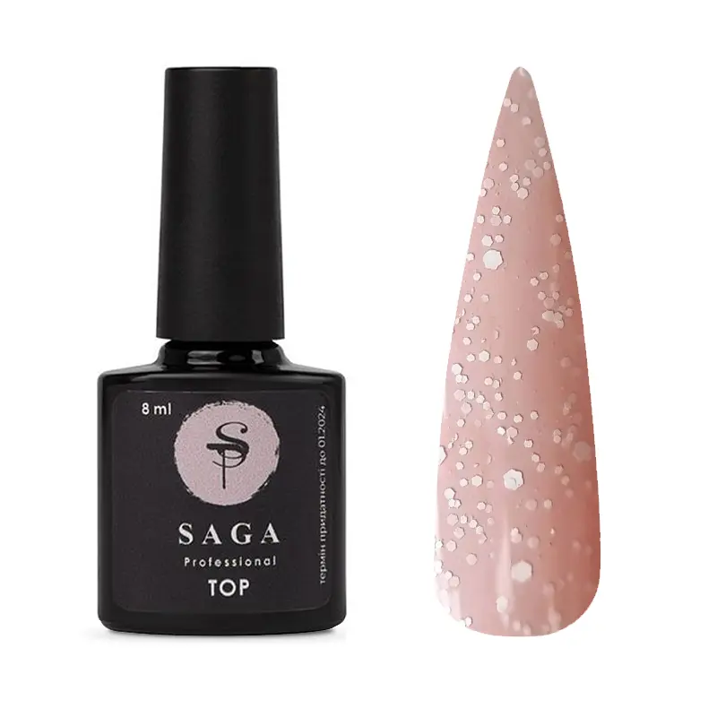 SAGA Top Geometry No02 Топ без липкої кулі, 8 мл, фото 1