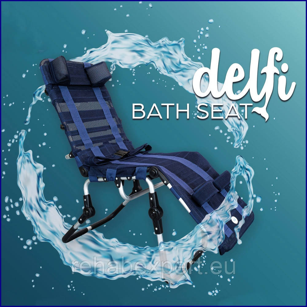Шезлонг для купання дітей із ДЦП DELFI Bath Seat for Children Special Needs