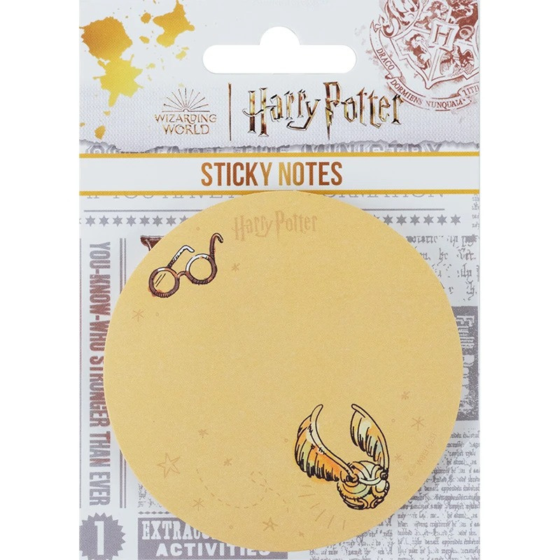 Папір для нотаток з клейким шаром Kite Harry Potter 70х70 мм, 50 аркушів, Гарі Потер