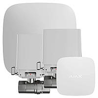 Система захисту від протікання Ajax з 2 кранами WaterStop 1/2" Ajax Hub2 (біла)